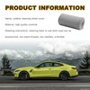 Ziciner Genuine Leather Steering Wheel Cover, Stitch on Wrap, Breathable