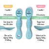 PrimaStella Little Dippers - First Stage Silicone Baby Spoon 6