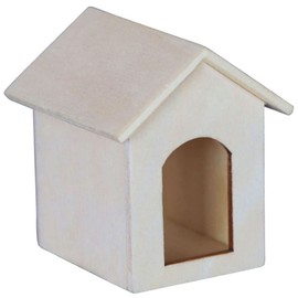 Totority Wooden Dollhouse Model Scene Decor for Home and Boys and Girls Room Charming Miniature House Ornament for Creative Landscape Layout and Decoration