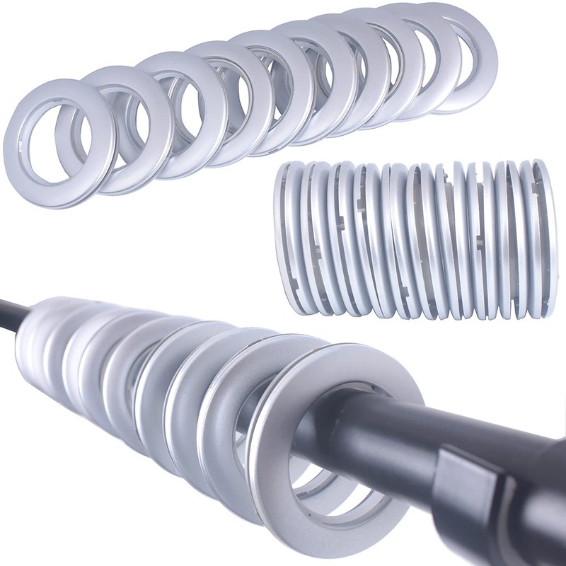 32 Pack Curtain Grommet, Inner Diameter 1-9/16"(40mm) Curtain Eyelet Rings