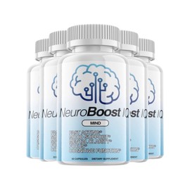 Neuro 5-Pack NeuroBoost IQ Nootropic Supplement Brain, Mind, Focus-300 Capsules