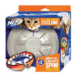 Nerf Dog 6in ABS Wobble LED Fan Bowl with 40mm Ping Pong Ball (NC-7839)