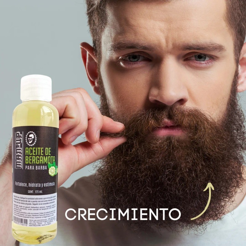 Man Up Aceite De Bergamota Cuidado De La Barba 125