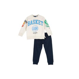 Chicco, Completo Tuta Bambina e Bambino, Felpa e Pantaloni, in Morbido Cotone Non Felpato, Ideale per Primavera e Autunno, Designed in Italy, Abbigliamento Bambine e Bambini