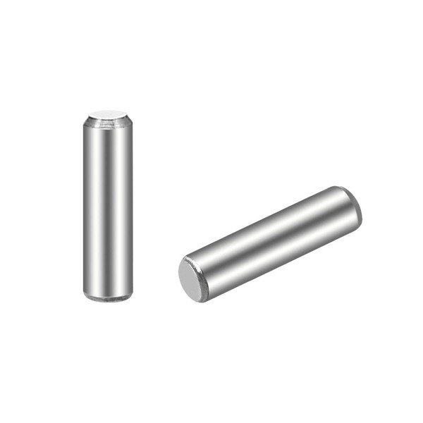 sourcing map Pack of 100 Cylinder Pins 304 Stainless Steel