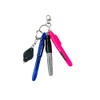 Badge Reel Accessory BLUE pen, PINK Highlighter/Mini Pen, Sharpie, Highlighter,