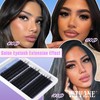 Thick Cluster Lashes 100D+120D+150D Volume Individual Eyelash Clusters 240Pcs 12-18mm