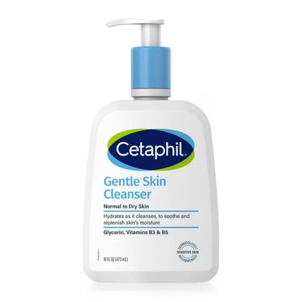 Cetaphil Cleanser Gentle Skin Face & Body Mild Non Irritating