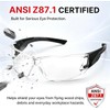 anteojos de seguridad transparentes para hombres a granel, ANSI Z87.1
