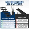 VERALUX Dog Stairs for Large Dogs to Get in Car