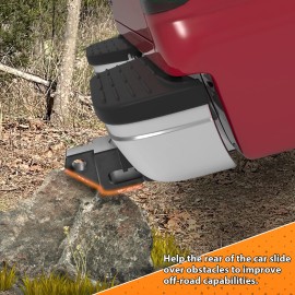 DY-70304037 Hitch Slider 2'' Receiver Skid Protection for Silverado Sierra 1500, 2500/3500HD