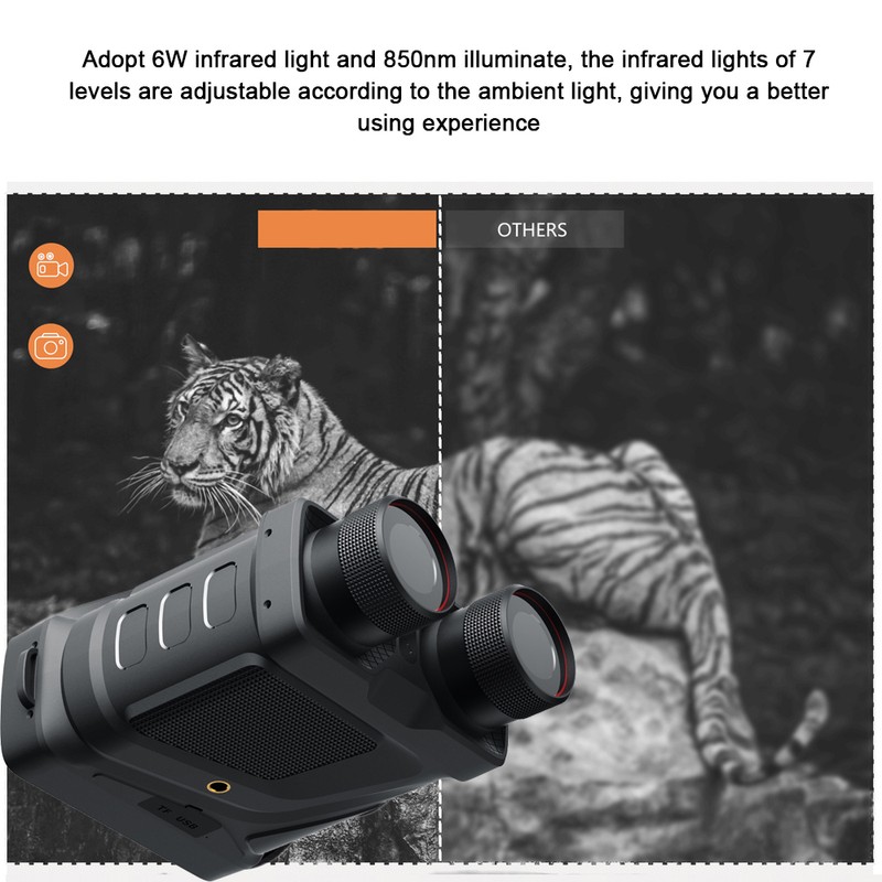1080P Portable Binocular Night-Visions Device Day Night Use Photo Video