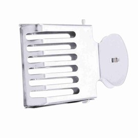 Zerodis, Stainless Steel Queen Bee Keeper Beekeeping Equipment Beekeeper Clip, silver