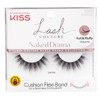 KISS Lash Couture Naked Drama Collection False Eyelashes with Cushion Flexi Band, Full & Fluffy Volume, Style 'Lacey', 1 Pair Fake Eyelashes