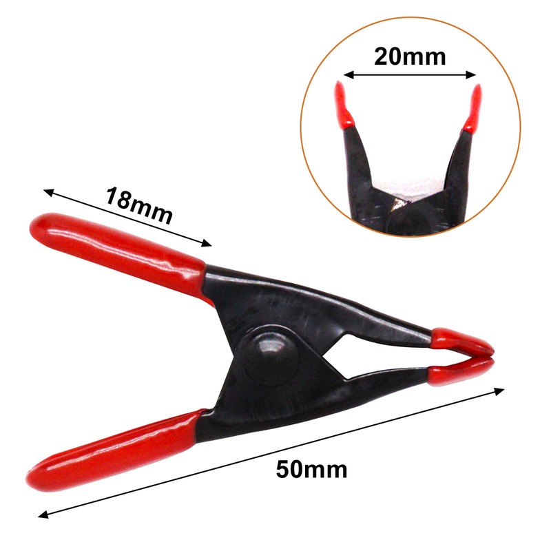 GDFYMI 2 Inch Spring Clamps, Heavy Duty Metal Strong Clips