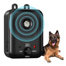 Anti Barking Device for Dogs, Ultrasonic Dog Bark Deterrent Devices, Auto Dog Barking Deterrent Devices, 3 Modes Ultrasonic Bark Box, Dog Barking Stopper Long Range 33ft, for Indoor & Outdoor Use