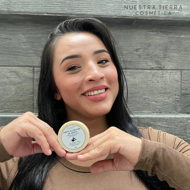 Kit Aclarante Rostroaxilasentrepiernas Jabon Y Crema Arroz