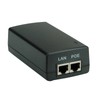 VALUE Gigabit PoE+ Injector, 30W, Black