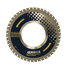 Exact Tool 7010486 TCT 140 5-1/2" Blade for Steel, Copper & Plastics