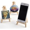 Mini Wooden Easel, 20 Pieces Small Wooden Easel, Mini Stand