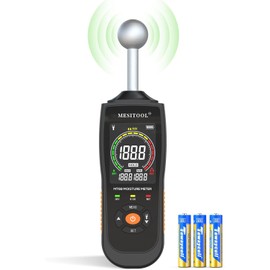 Moisture Meter Moisture Meter Detector for Walls Non-Destructive Measurement Wood Moisture Meter Moisture Meter Masonry Suitable for Motorhome, Ceiling, Firewood, Masonry Floor