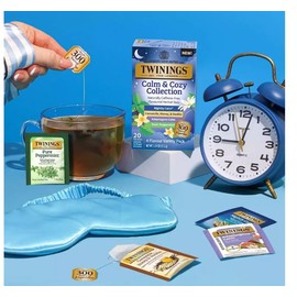 Twinings Calm Cozy Collection Herbal Cafeína Variedad Sabores Bolsitas