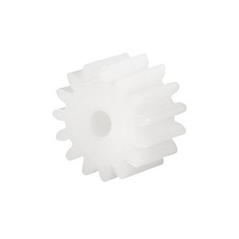 uxcell 10pcs Plastic Gears 16 Teeth Model 162A Reduction Gear Plastic Worm Gears for RC Car Robot Motor