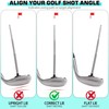 Golf Alignment Rods, 7 Length Adjustments - Golf Alignment Stick