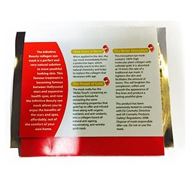 Infinitive Beauty 10 x Pack New Crystal White Powder Gel Collagen Eye Mask Masks Sheet Patch, Anti Ageing Aging, Remove Bags, Tired Eyes, Black Rims, Dark Circles & Puffiness, Skincare, Anti Wrinkle