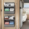 DEYILIAN 2 Pack RV Shoe Storage with Sticky Adhesive Tape,