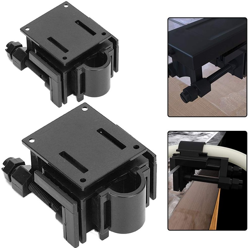 Aquarium Water Pipe Clamp, 2Pcs Fish Tank Hose Fixing Rack