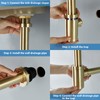 Heixutas Brass P Trap Bathroom Sink: 1-1/4 Sink Trap with