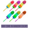 Plastic Dust Soft Cleaner - Colourful Feather Duster - Plastic