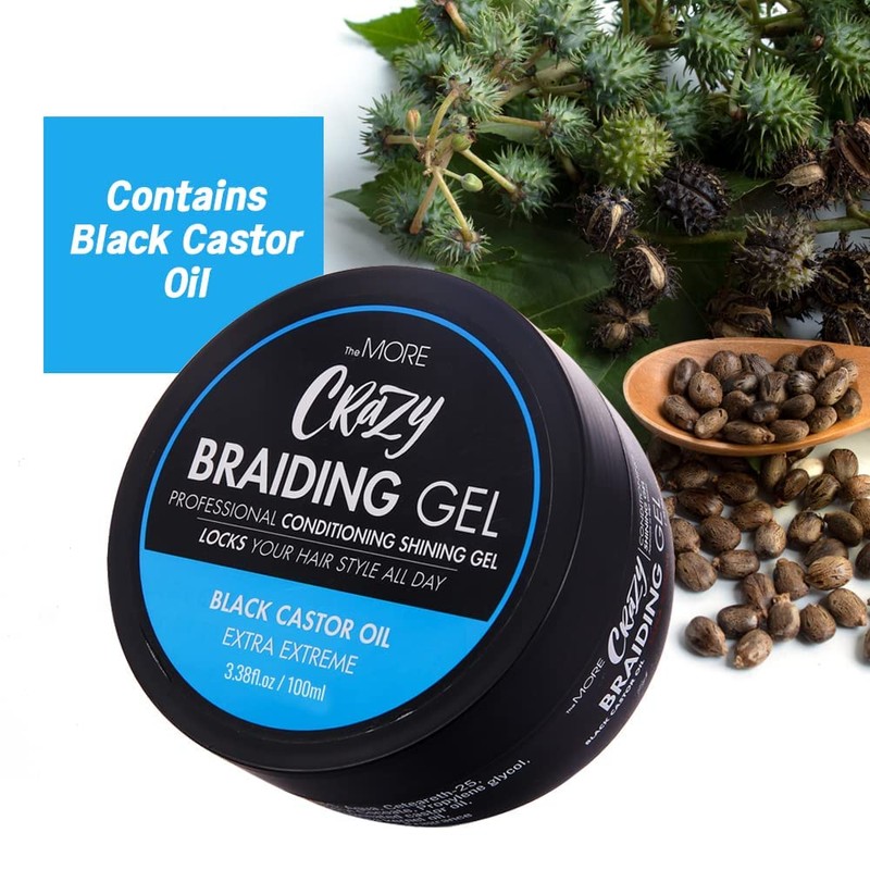 The MORE Crazy Conditioning Shining Braiding Gel Extra Extreme Hold