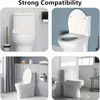 2PCS Toilet Flush Button,Round Head Toilet Cistern Push Button,38mm Single