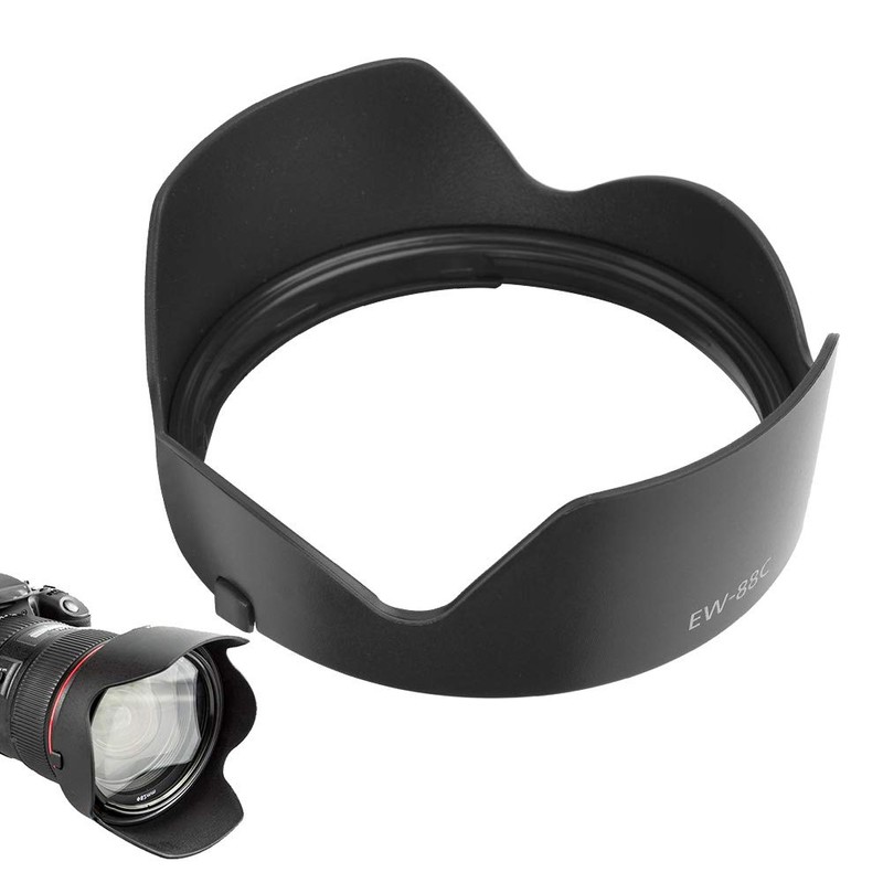Hilitand Canon EF24-70mm F2.8L II USM Lens Hood 82mm EW-88C