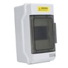 Distribution Box Waterproof 4 Way Plastic Junction Case Transparent Cover