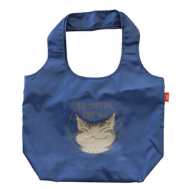 Wachifield Eco Cat Cooling Bag, Honwaka Dayan, Navy Blue