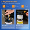 GOOACC Oil Extractor Pump 6.5L Pneumatic Manual Fluid Extractor Pump