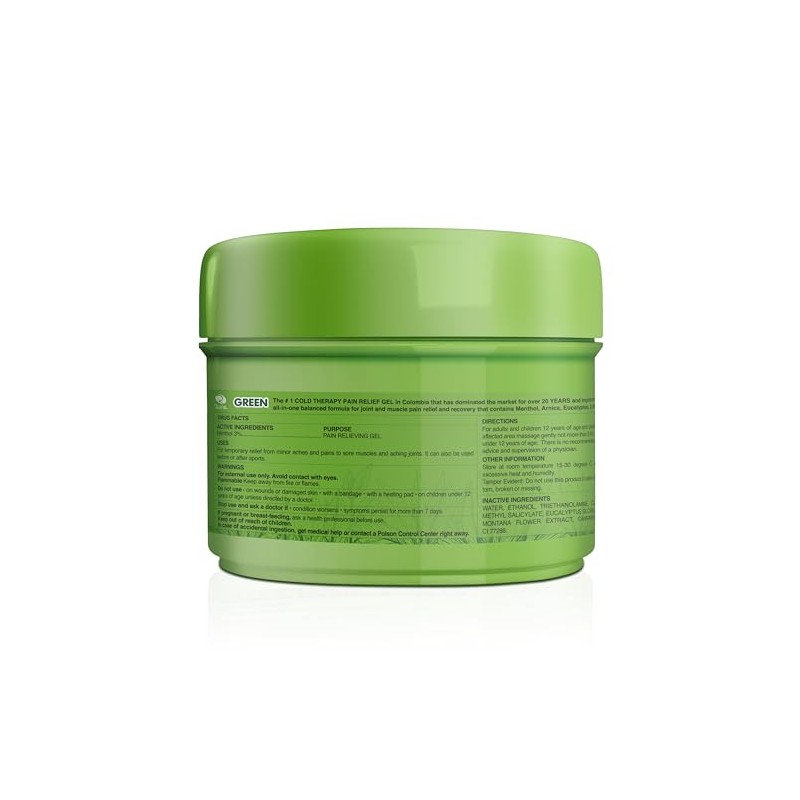 Ross D'Elen Green Menthol Gel - 2Pack Large Size (2)
