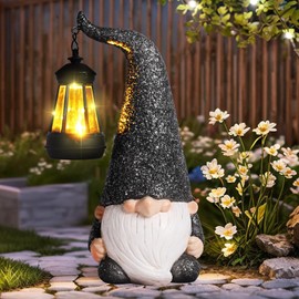 JJALIGHTS Solar Garden Figures Elf Light