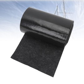 Lwuey Boat Trailer Bunk Carpet, Heavy Duty Marine Grade Deck Padding 6m Long 20cm Wide Tailorable Non Slip Watertight Mat Protector Saltwater Freshwater Liner Boats Carpeting Black Replacement
