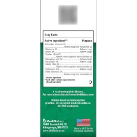 Bhi Mucus Natural Congestión Torácica, Alivio De Los Tos Y L