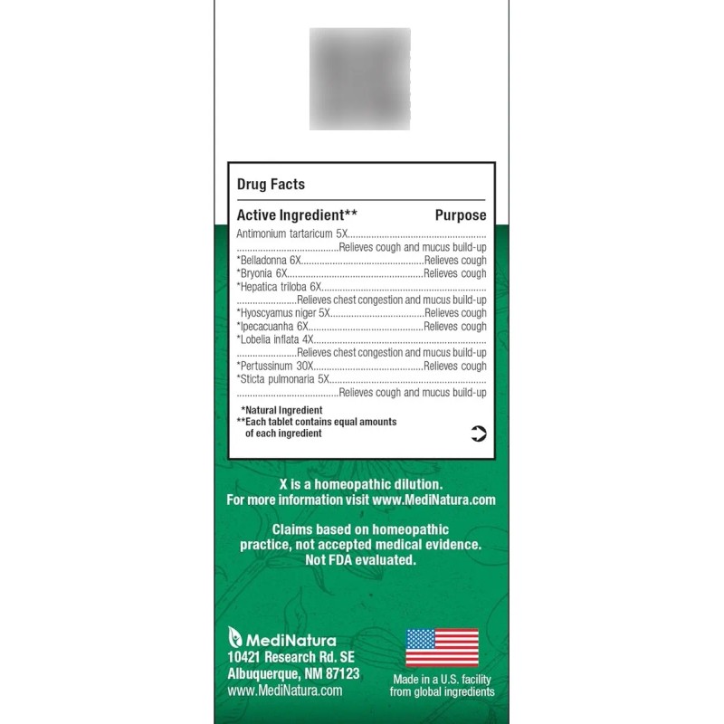Bhi Mucus Natural Congestión Torácica, Alivio De Los Tos Y