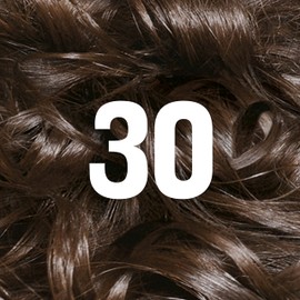 Revlon ColorSilk with Bond Repair Complex, Brown Permanent Hair Color, 100% Gray Coverage, Ammonia Free Hair Dye, Vegan Keratin, 30 Dark Brown (Pack of 3)