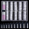 Pack of 500 French Artificial Nail Tips Set False Acrylic