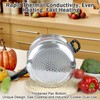 dshyuauoci Pressure Cooker 7 Quart，Aluminum Pressure Cooker Compatible with Gas