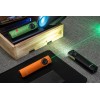 Olight Arkfeld Pro Orange CW Amercian Flag, LED Light/UV/Green Beam,