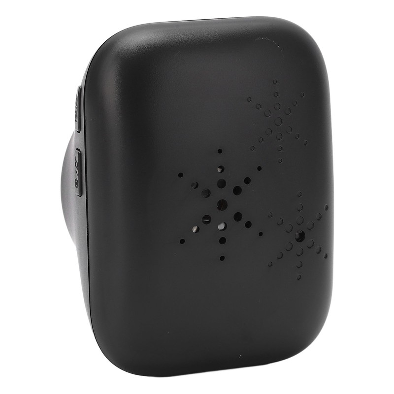 Wireless Doorbell ABS Black Self Powered 150m Range 433MHz with