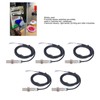 5Pcs Proximity Switch IP65 Waterproof Non Contact 2 Wire Normally